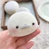Kawaii Flocked Bunny Angel Sheep Seal Chick Curly Dog Relieve Stress Irritability Fingertip Toy Sensory Autism Kids Squishy Gift 6
