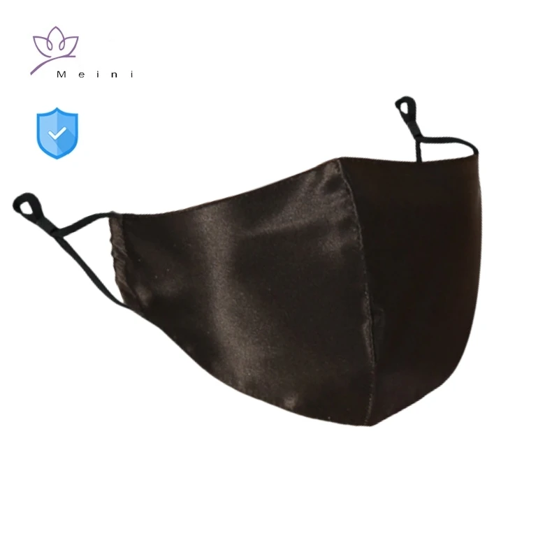 Electromagnetic radiation shielding silver fiber lined antibacterial mask windproof breathable anti-radiation double-mask