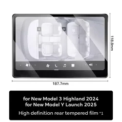 Premium Tempered Glass Touch Screen Protector (For rear display)