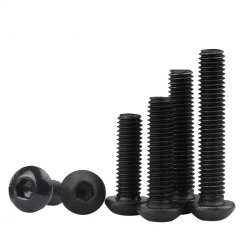 Hex Socket Cap Head Screw ISO7380 M1.6 M2 M2.5 M3 M3.5 M4 3/4/5/6/7/8/9/10/12/14/16/18/20/22/25/30/35/40/50 Grade 10.9 hex socket screw hexagon socket screw hexagon socket head screw