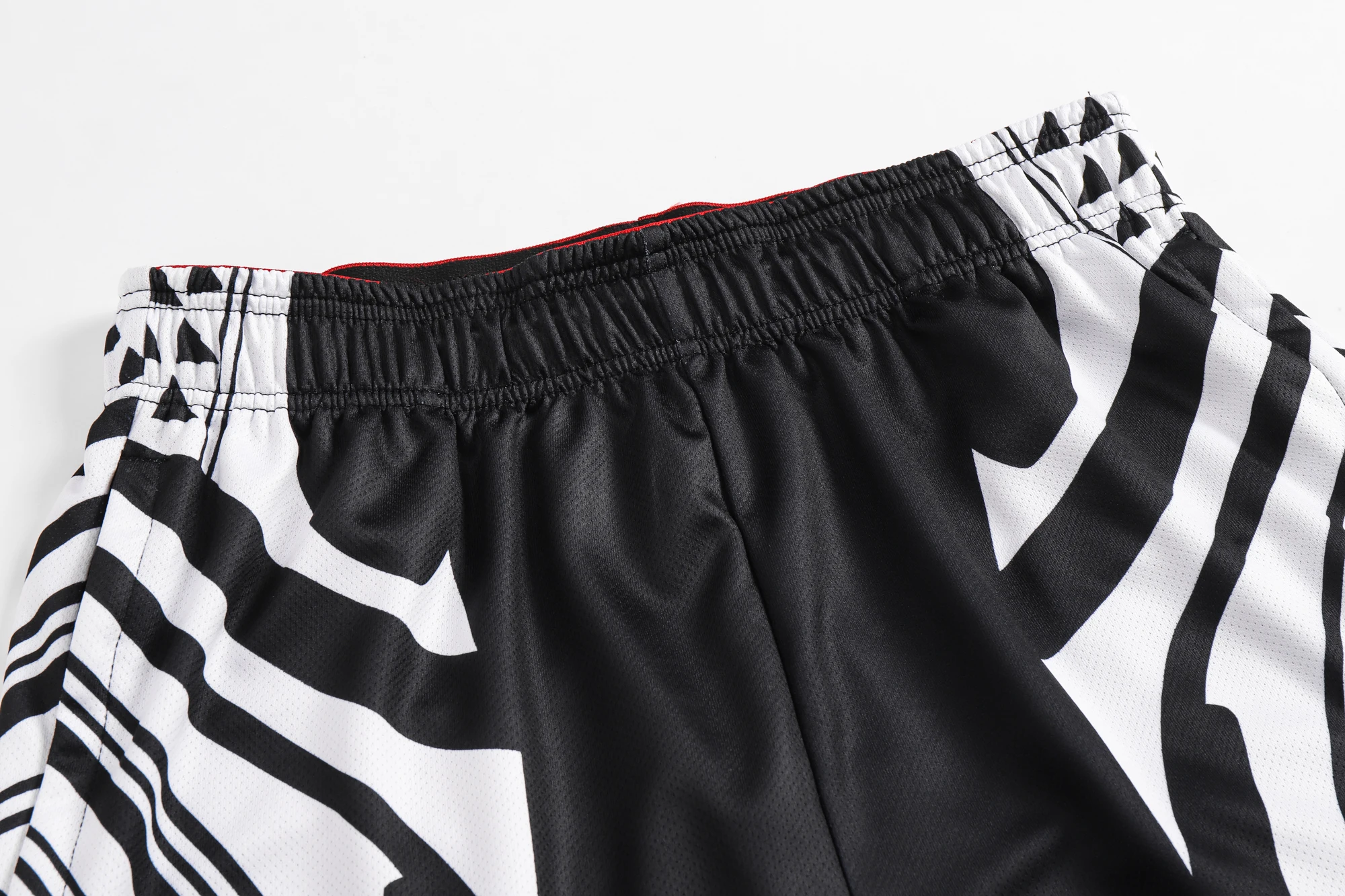Herren-Freizeitshorts für den Sommer, locker und bequem, atmungsaktiv, für Fitnessstudio, Fitness, Joggen, Strand, Badeshorts, Herren-Basketball-Shorts – Detail 9