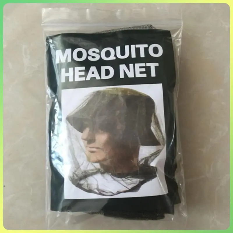 Outdoor Fishing Cap Bushcraft Anti Mosquito Insect Hat Fishing Bug Mesh Head Net Face Protector Hiking Men Women Camping Hats