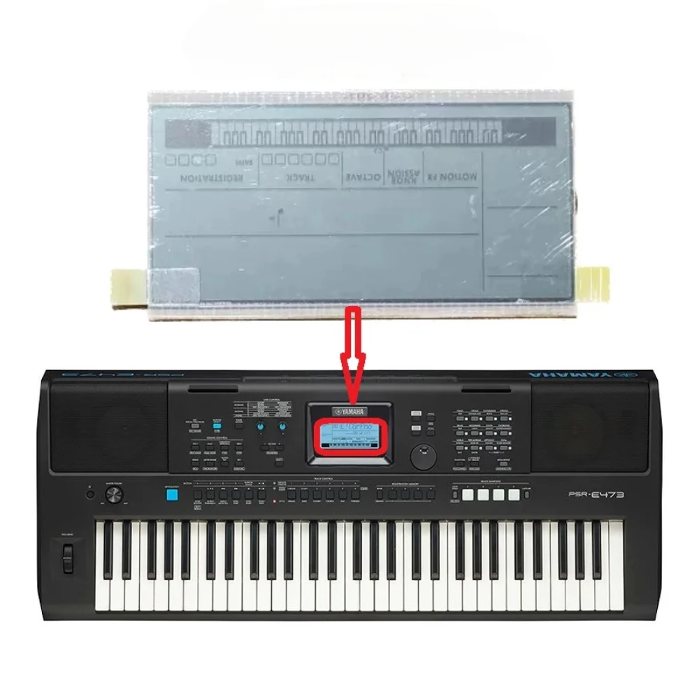 Schermo Lcd Per Riparazione Pianoforte Digitale Per Yamaha Psr-E473 Psr E473