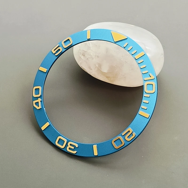 38mm Incline Aluminum Bezel Insert for Men's Watch Customization