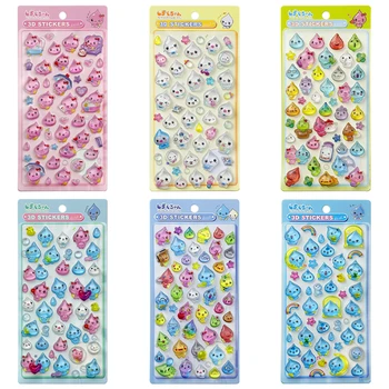 Adesivi 3D Cartoon, Sticker Fai-da-Te per Laptop, Scrapbook, Cover Telefono, Decorazioni Estetiche, Adesivi Anime, Regalo per Studenti