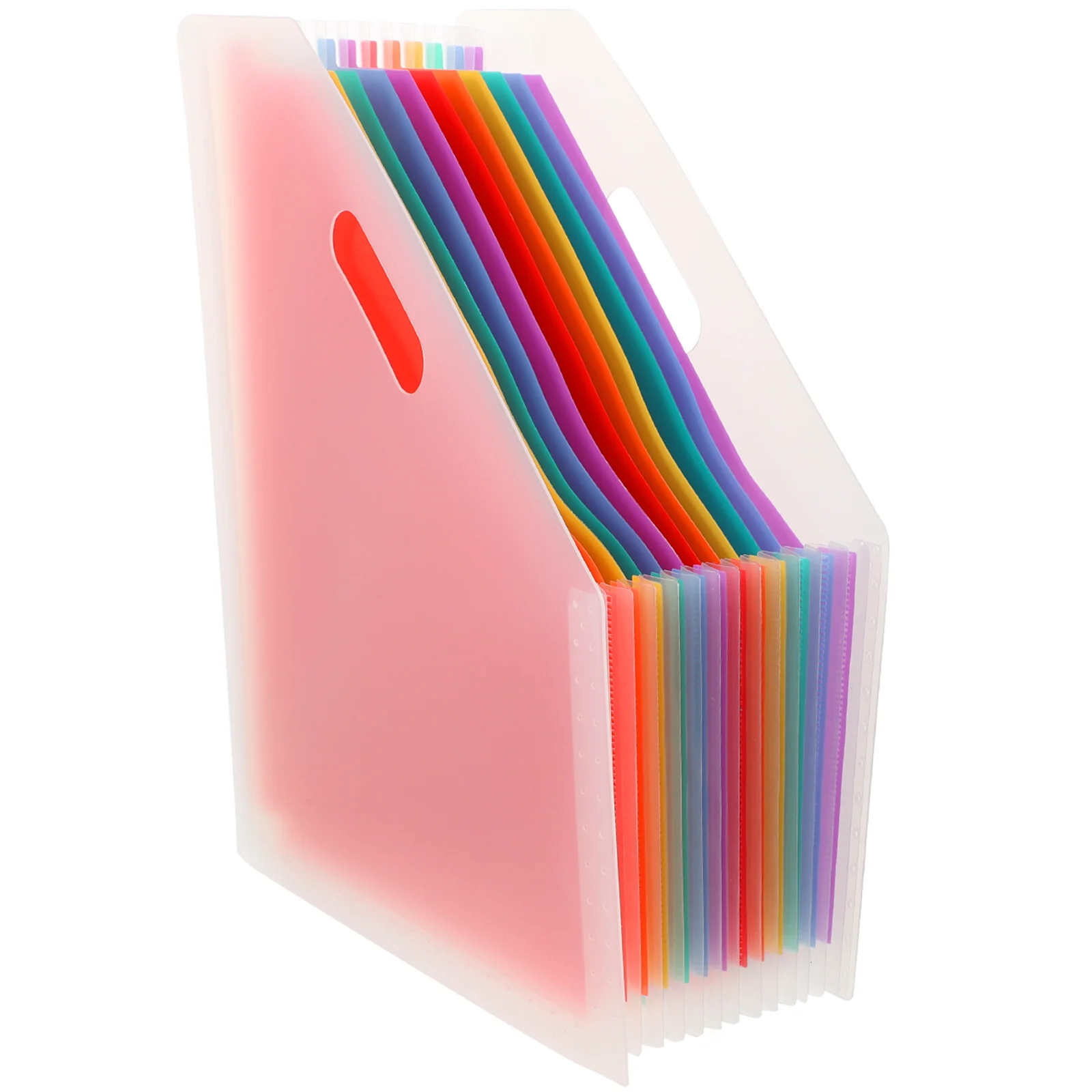 

A4 Receipt Storage Rainbow Organ Storage Expander File Folder Storage For Office Expanding School Clip