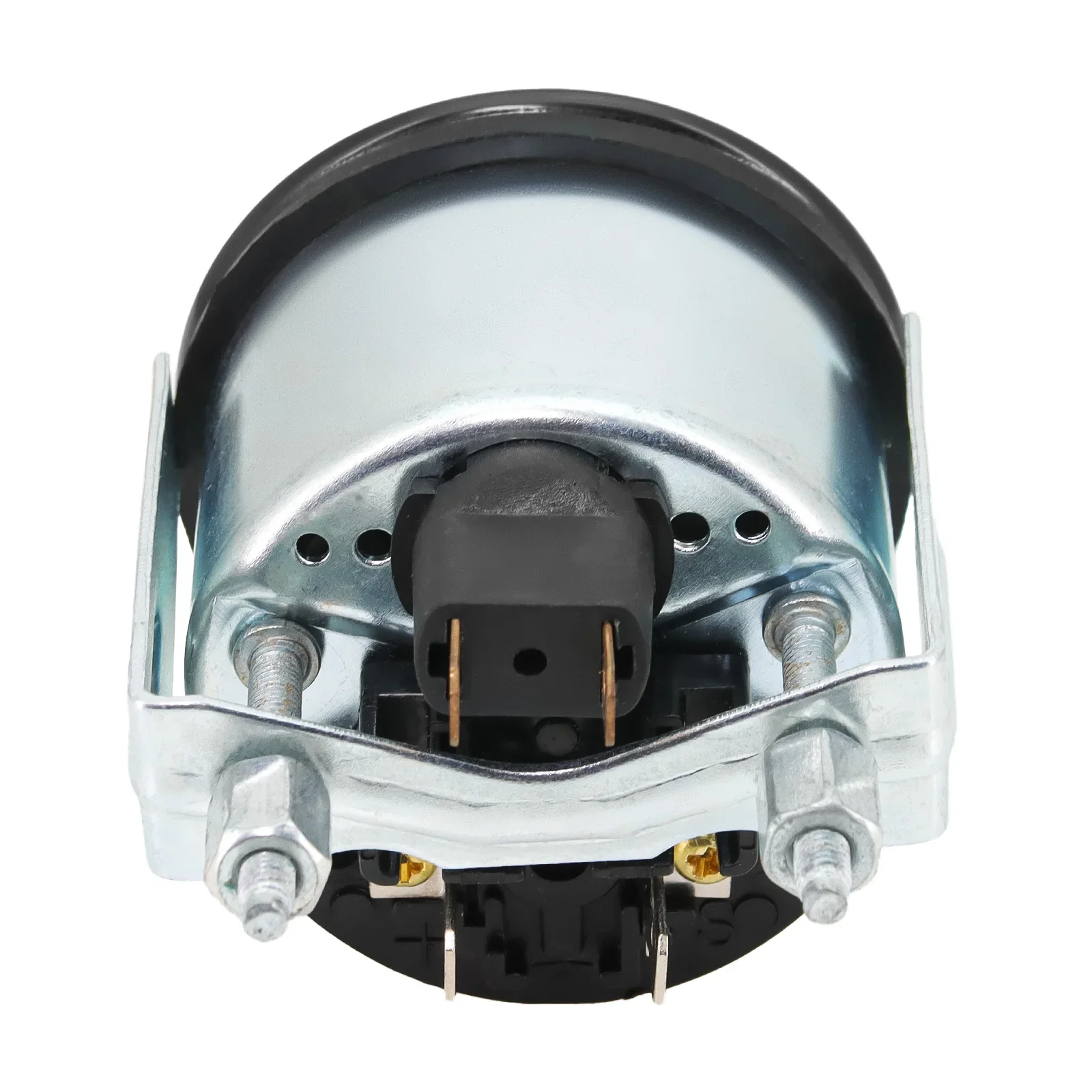 24V 52MM 블랙 수온계 150도 섭씨 오일 온도계 오일 압력계 10바 전압계 트럭 자동차 계기판