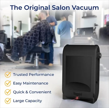 For Touchless Vacuum Automatic Dustpan - Ultra Fast & Powerful - Great for Sweeping Salon Pet Hair Food Dirt Kitchen