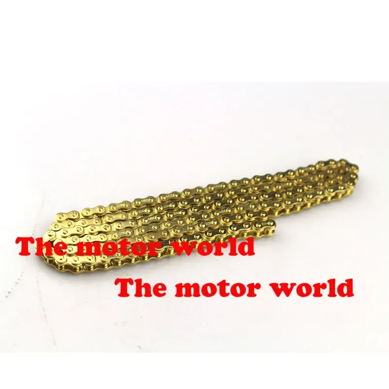 GOLD T8F 108 links Chain 25H 136 Links with Master Link Spare For 47cc 49cc Mini Dirt Pocket Bikes Minimoto Motorcycle ATV QUA