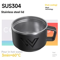 Bouteille d'eau isotherme en acier inoxydable grande capacité Nrmei pour le camping et les aventures en plein air, préservation de l'eau 5