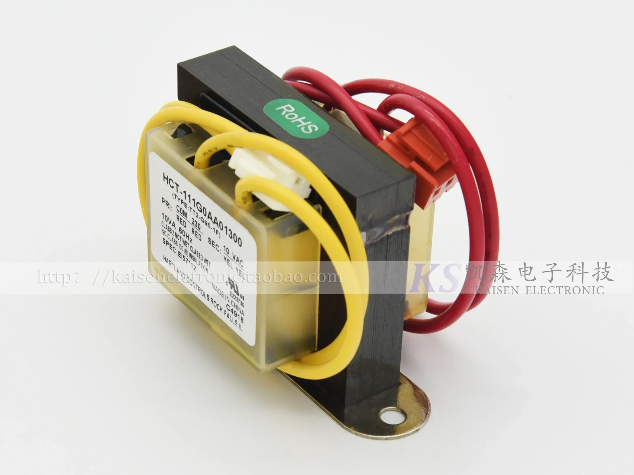 10VA 230V to 10V UL CUL HCT-111G0AA HARTLAND American style window machine isolation transformer
