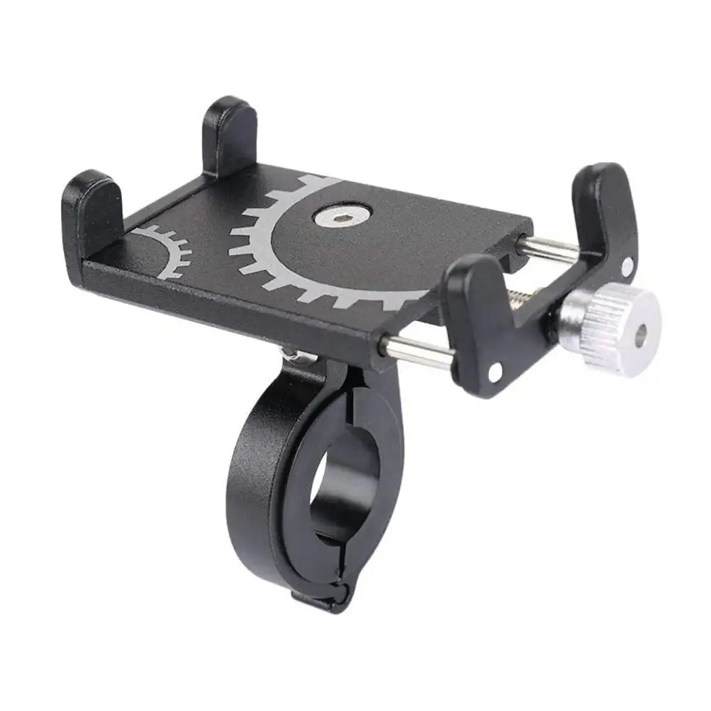 Bicycle scooter Mobile phone holders Aluminum Alloy Mountain Bike phone Bracket Adjustable Handlebar Stand 360 Degrees Holders wooden phone holder