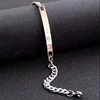 2 styles sa reine son roi noir Rose couleur or femmes mâle chaîne cristal Couple Bracelet pour hommes Femmo sur les mains bijoux