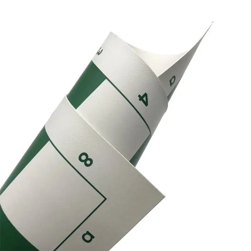 새로운 고품질 체스판 세트 51*51cm 녹색 PVC 소재 체스 세트 게임 액세서리 휴대용 소프트 표준 보드 게임 qenueson