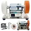 100W Double Grinder Machine Artifact Table Grinder Motor Micro Coarse and Fine Polishing Electric Grinding Wheel Grindig Stone 1