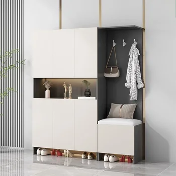 Scarpiera da soggiorno Armadietto da ingresso per la casa in legno massello Vetrina per porta domestica Credenze Mobili Szafki Do Salonu