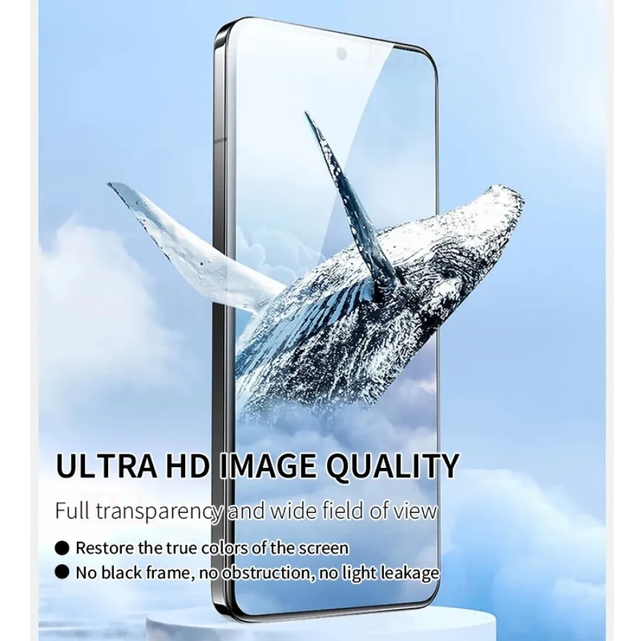 4-Pack Universal Hydrogel Screen Protector Films