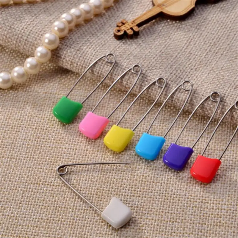 20Pcs Baby Infant Child Cloth Nappy Diaper Pins Safety Locking Holder  Colorful Dropship