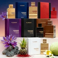 60ml Unisex Amber Lavender Perfume Long-Lasting Oriental Floral Oud Scent for Men & Women Perfect for Daily Wear and Evening