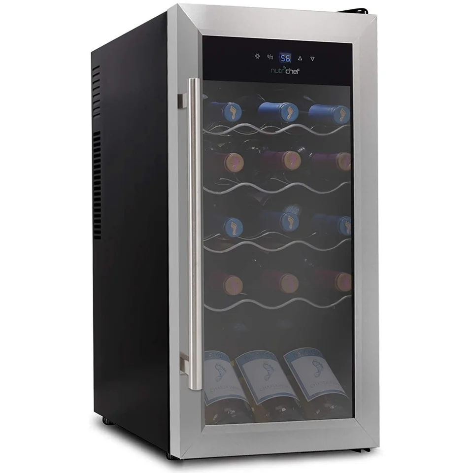 Digital Electric Wine Chiller 18 Bottle Cooler