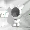 Children Urinal Cartoon Bear Toilet Kids Potty Stand Up Wall Mounted Toilet Seat Baby Pee Training Urinal for Boys 4