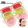 1pc Fruit ice Compress Eye Mask Fatigue Relieve Remove Black Eye Bags Soft Beauty Sleeping Gel Eye Patch Beauty Tool 1