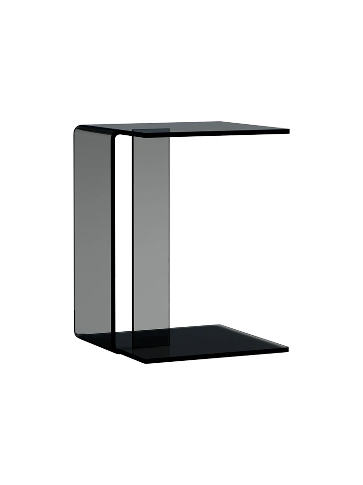 

Simple and Light Luxury Acrylic Sofa Side Table C- Type Card Table