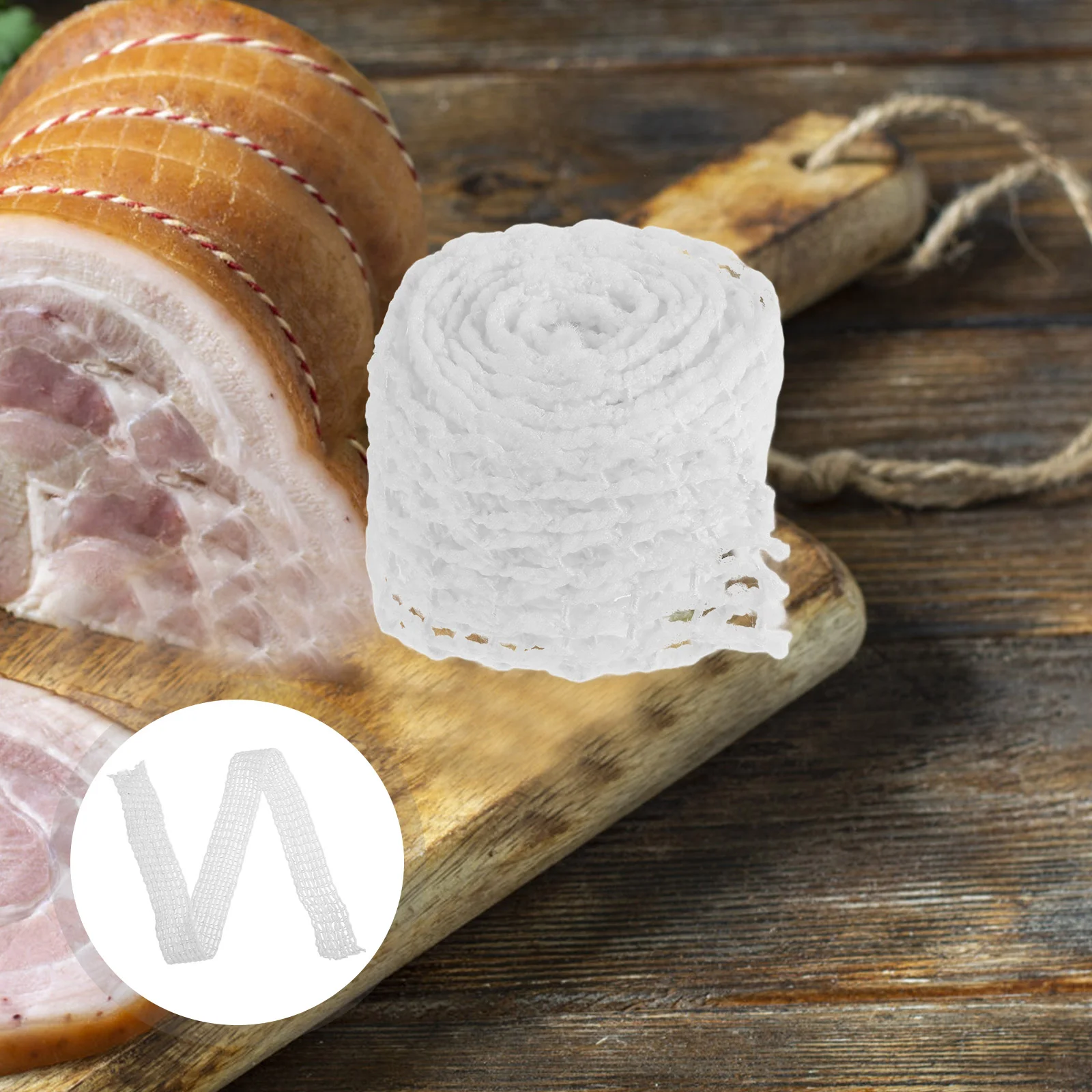 Meat Packaging Net Char Siew Braided Rope Sausage Tool Roast Beef Netting White Ham