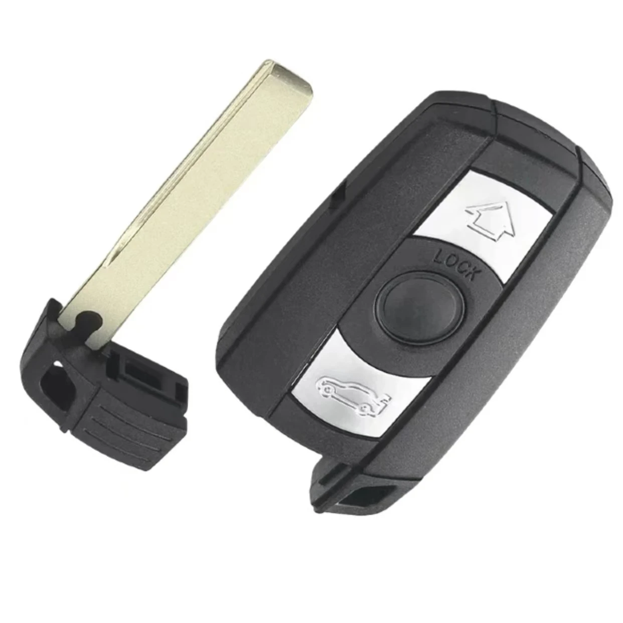 Jingxin Car Key Shell For BMW E90 E91 E92 E60 E70 E71 E72 E82 E87 E88 E89 1 3 5 6 Series Auto Smart Replace Blank Case With