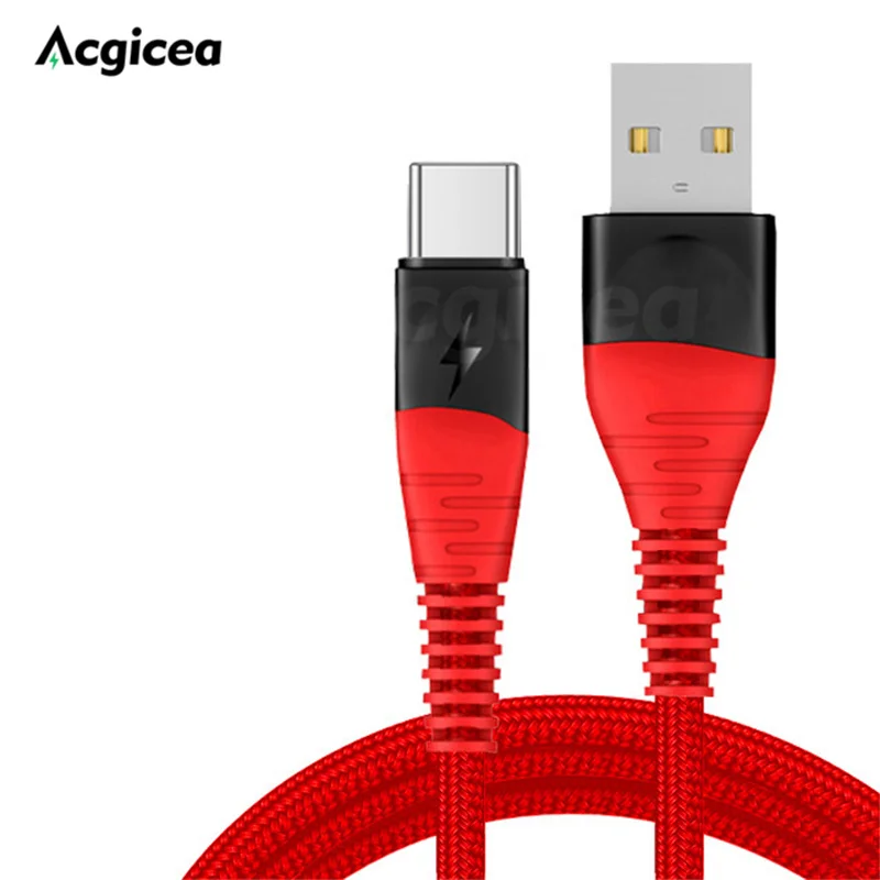 Type C USB Micro Cable For Samsung Xiaomi Huawei Phone Fast Charging Date Cable Micro USB Type C Quick Charge Nylon Data Cables hdmi phone to tv Cables