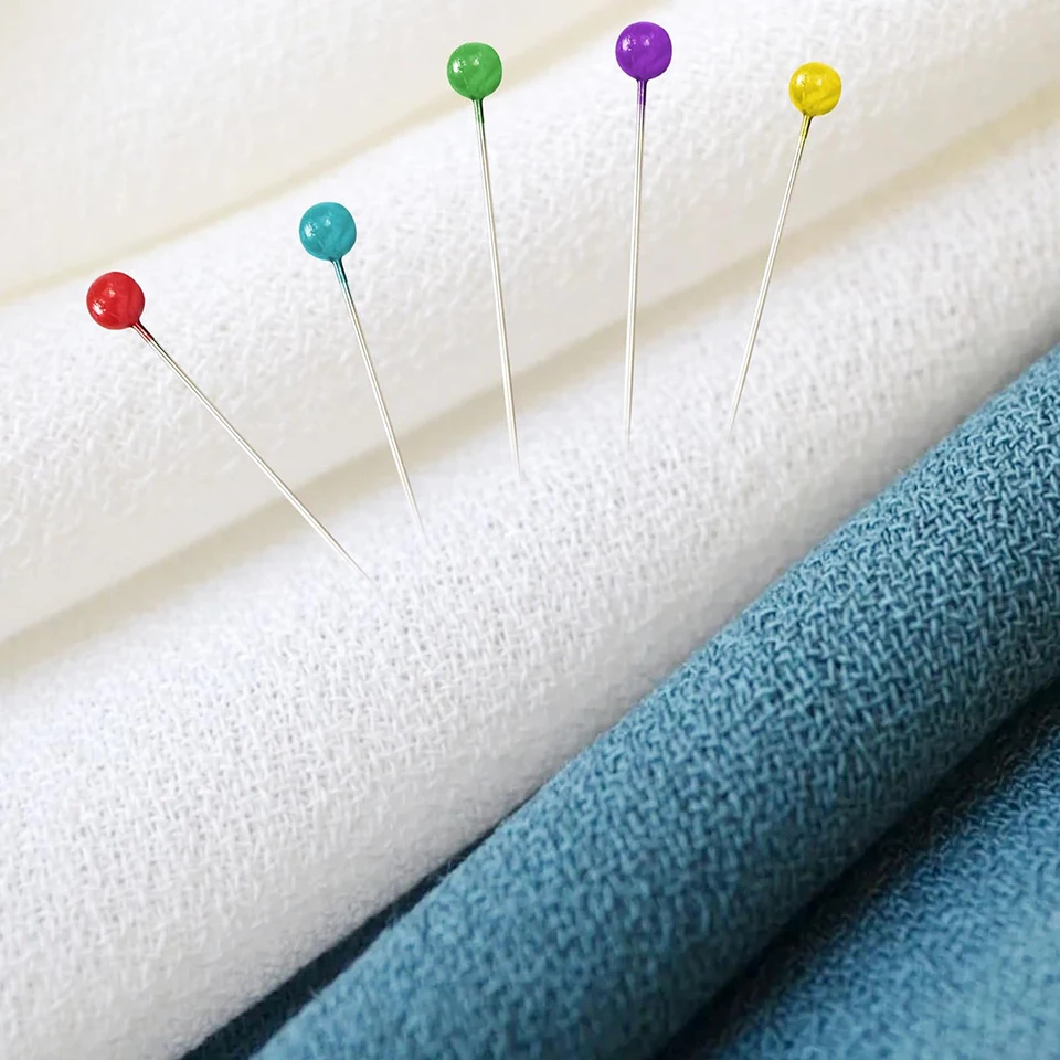 300 Spilli Da Cucito Con Testa Colorata | 32mm - Foto 8