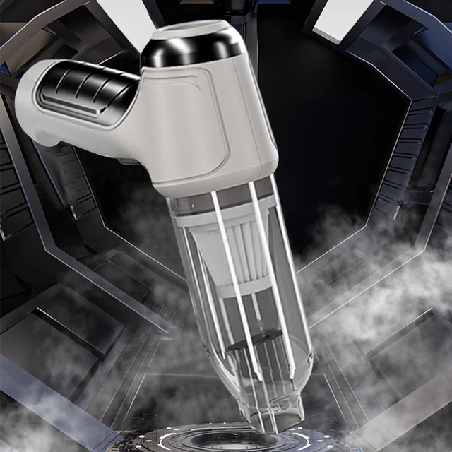 Dust Suction Machine Portable Car Dust Cleaner USB Rechargeable