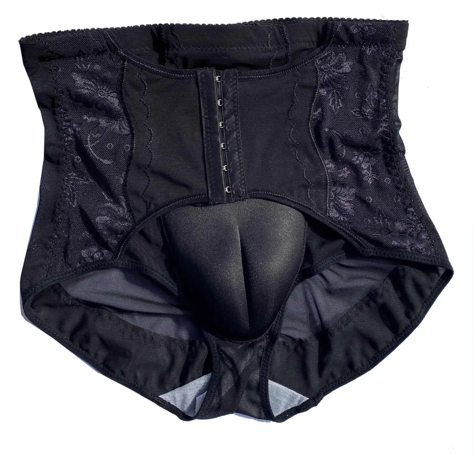 Men High Waist Trainer Corset Slimming Tummy Control Panties Camel Toe Gaff Panty for Transgender Crossdresser Shemale
