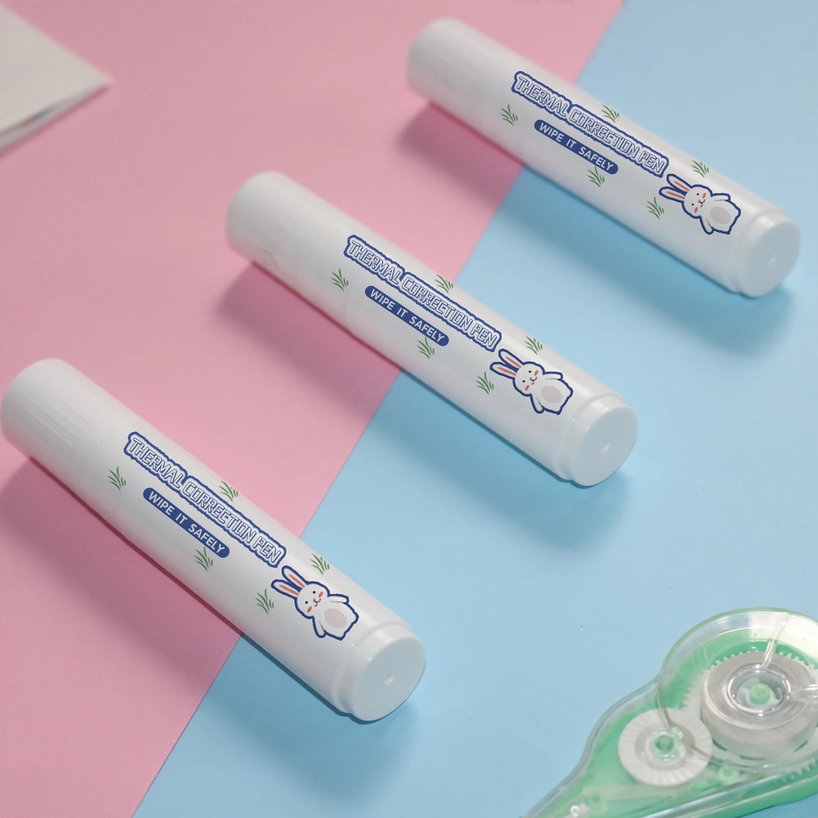 화이트 아웃 액체 펜 소포 익스프레스 도구, 열 라벨 정보 지우개, 개인 정보 보호 펜, 감열지 교정