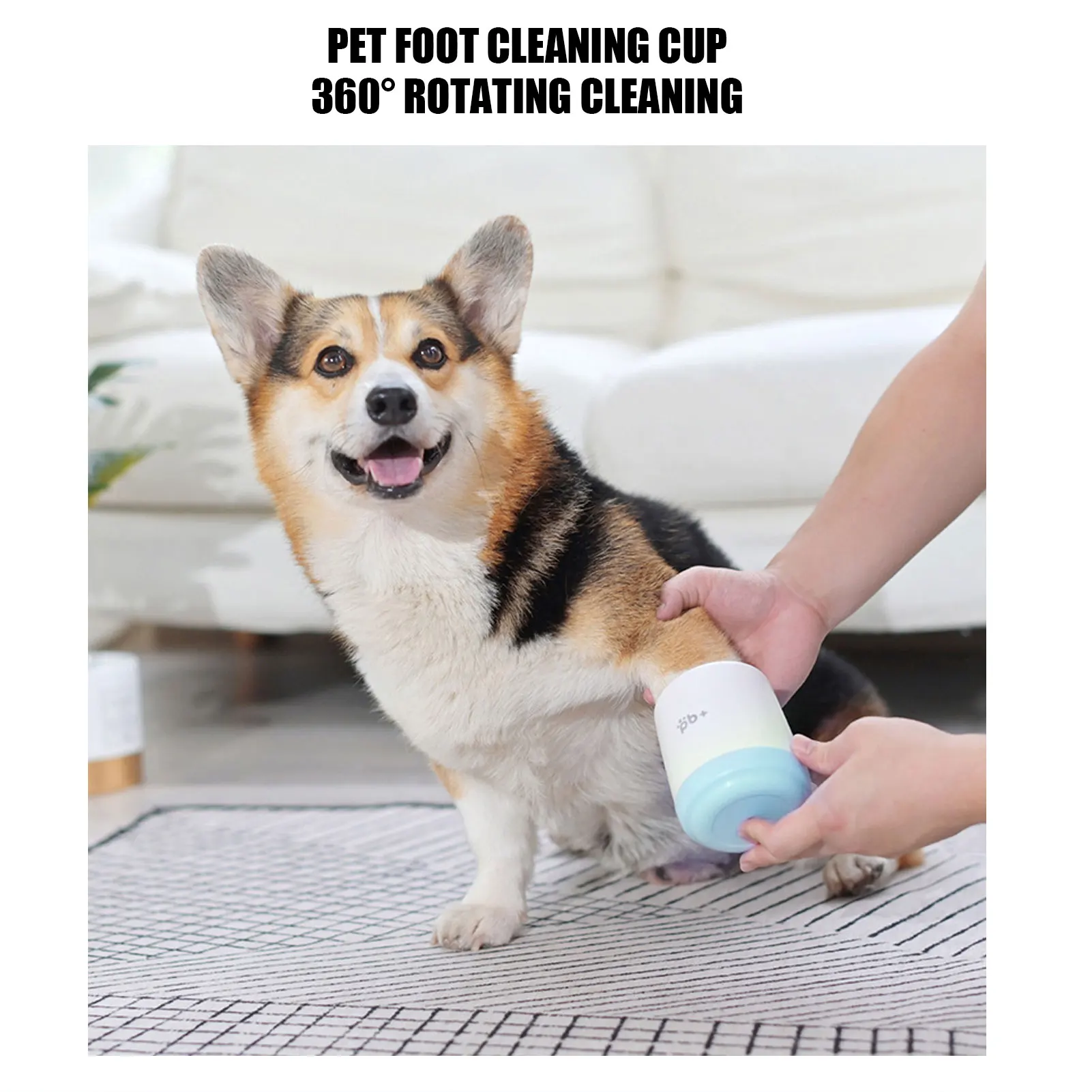 

Pet Dog Paw Cleaner Cup Portable Dirt Removal Cleaning Dog Foot Washer Accessory Small Animal Cleaning Supplies