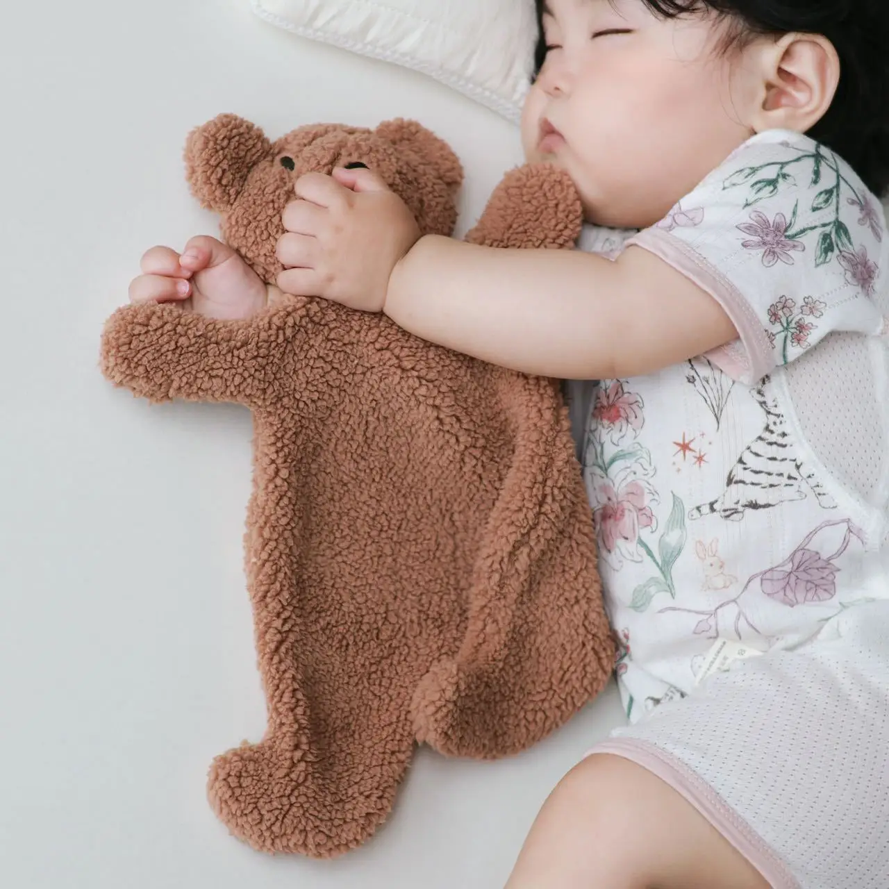Baby Soothing Doll for Newborn Accessories Photography Props Cute Bear Baby Sleeping Doll Baby Care Soft Plush Dolls - 2