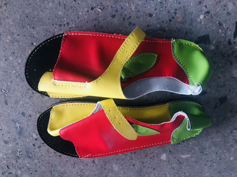 Title 1, Dames sandalen in grote maten met platte gesp e...