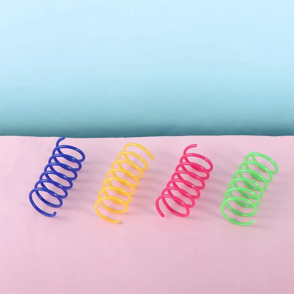 

Durable Safety Resilient 20 packs Pet supplies Cat toy Spring toy Bounce ball