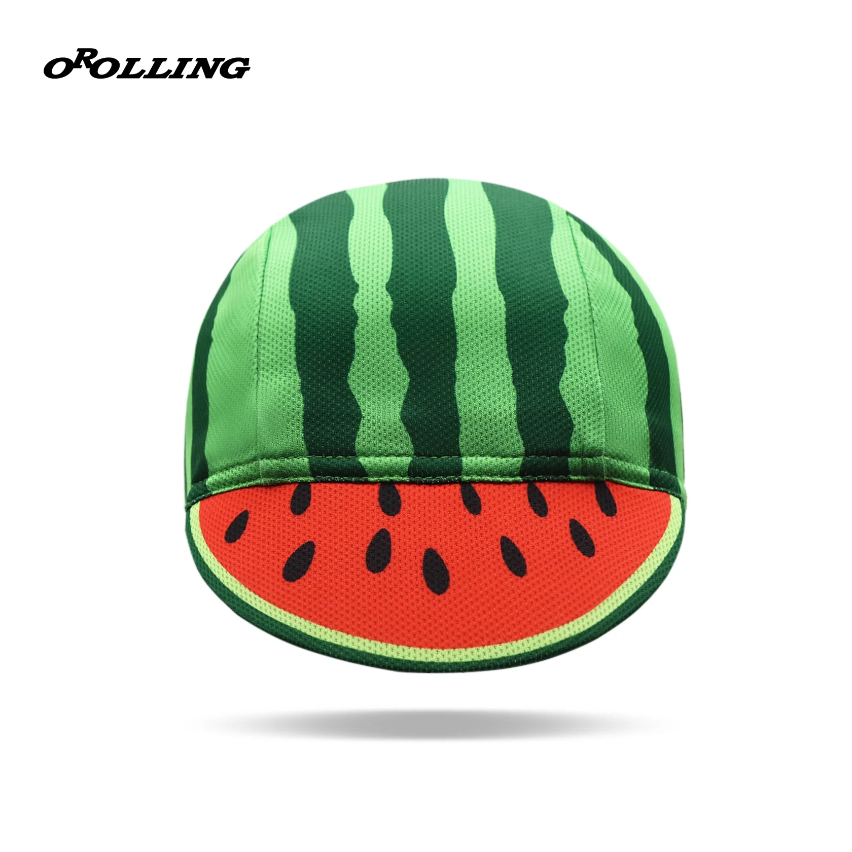 Cool Watermelon Bike Green Red New Classical Cycling Caps OSCROLLING Gorra Ciclismo Unisex 4