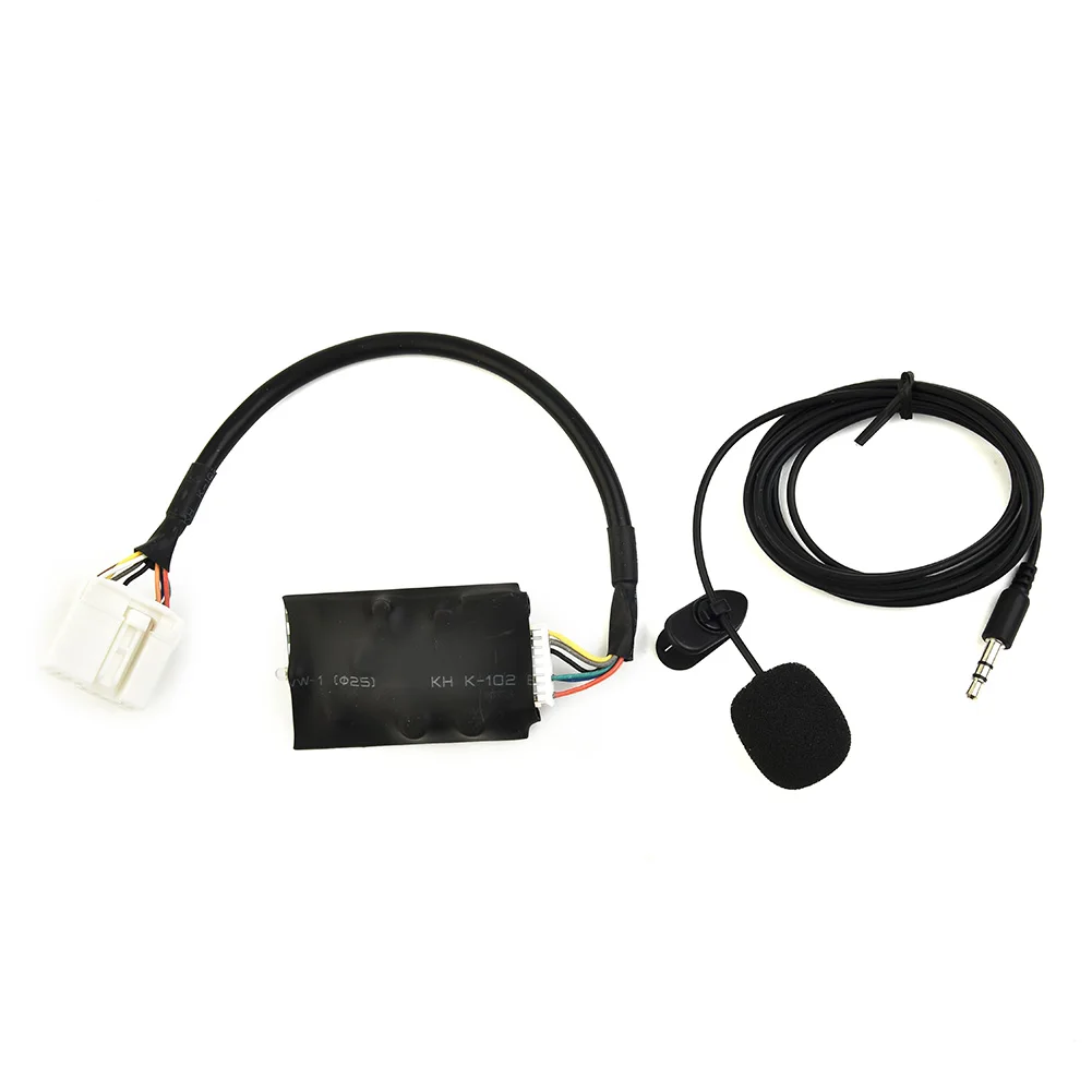 

Car Radio Audio Adapter Module Radio Stereo Aux Cable Adaptor Microphone Handsfree For Accord For Civic For Odyssey