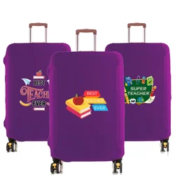 Luggage Case Suitcase Travel Dust Cover Luggage Protective Covers for 18-32 Inch Travel Accessories Teacher Series Pattern
