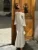 Sexy Hollow Out Lace Maxi Dress Female Backless See-Through Slim Lace-Up Bandeau Dress Women's White Luxury Long Dress New