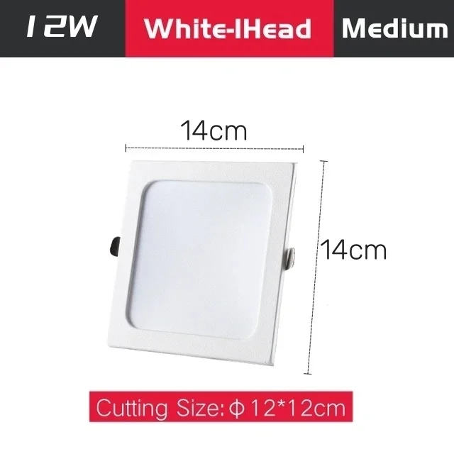 White 12W-1head
