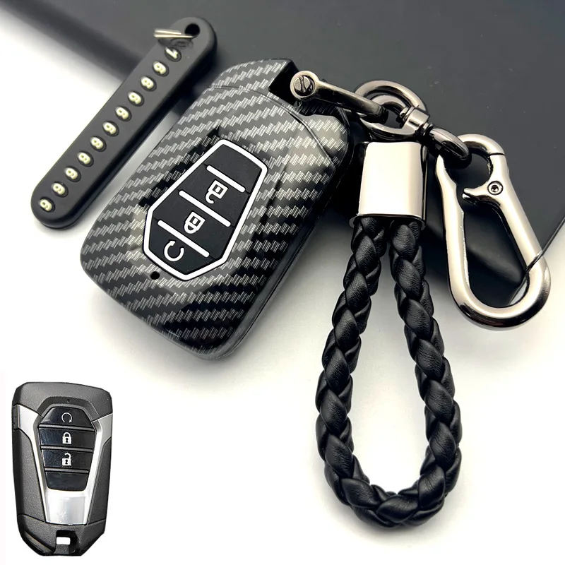 Caso-Della-Copertura-di-Chiave-dell-automobile-Per-Toyota-Camry-Highlander-Corona-Prado-Land-Cruiser-Hilux.jpg Caso Della Copertura di Chiave dell'automobile Per Toyota Camry Highlander Corona Prado Land Cruiser Hilux Prius 2/3/4 Pulsante di Telecomando Della Copertura Della Protezione Portachiavi - Caso Della Copertura di Chiave dell automobile Per Toyota Camry Highlander Corona Prado Land Cruiser