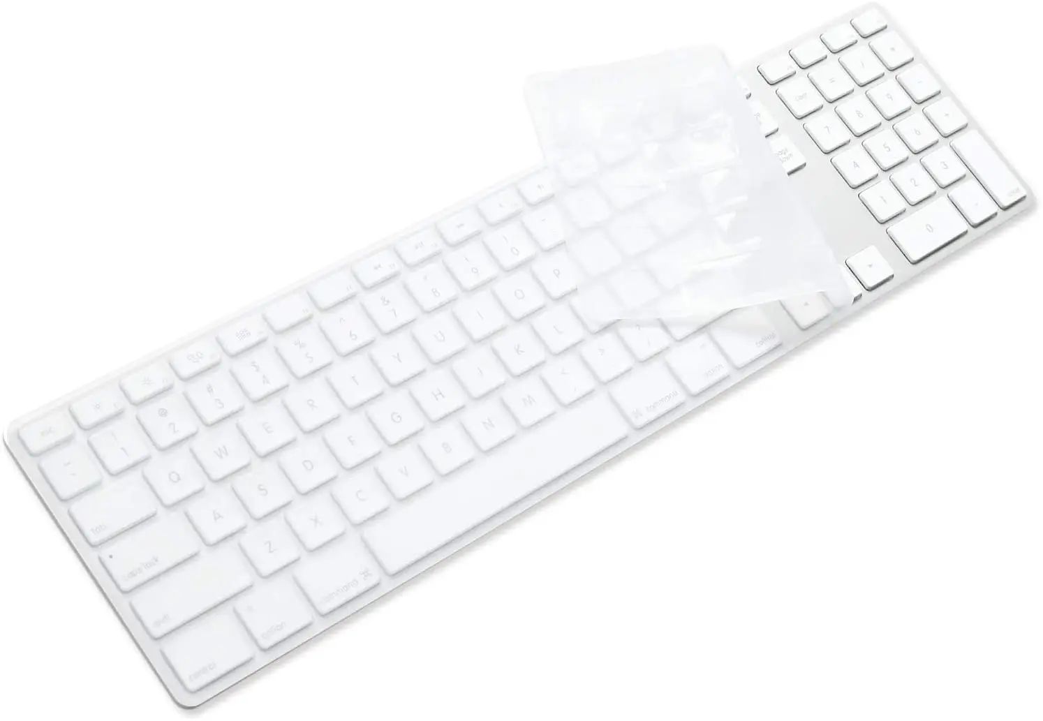 Keyboard With Numeric Keypad Wired Usb Mb110ll/B A 1243 G6 A 1943 For Apple Imac Magic Silicone Keyboard Cover Protector Skin