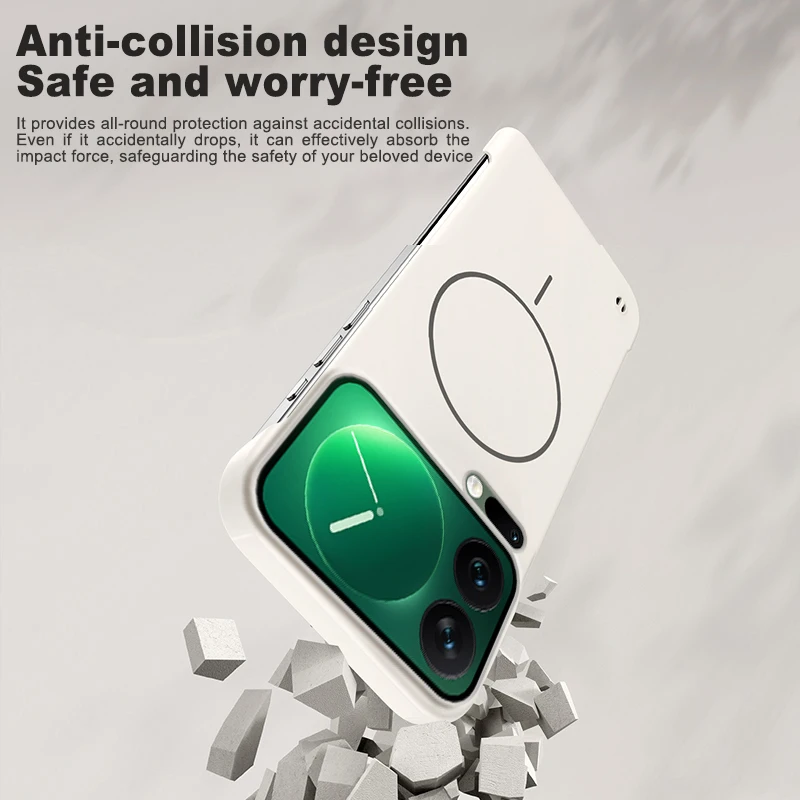 Ultra Thin Matte Frameless Magnetic Shockproof Case