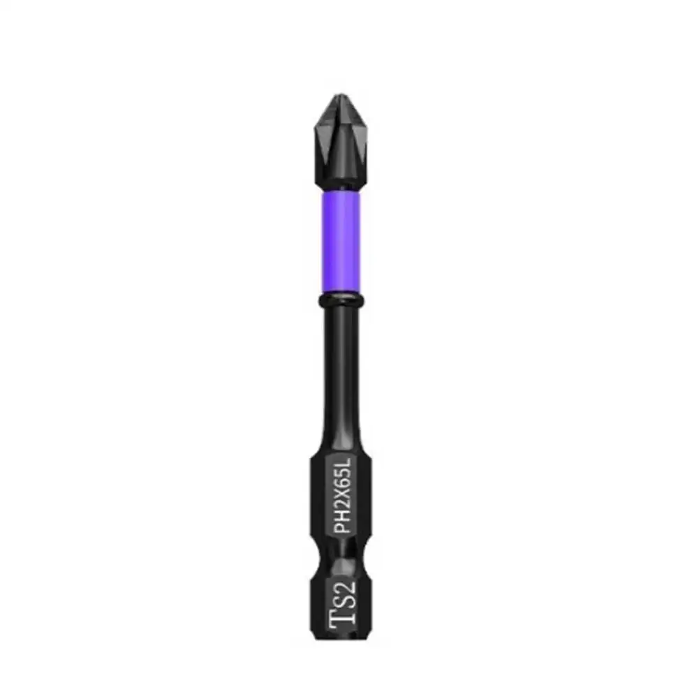 

3Pcs PH2 Non-slip Cross Screwdriver Bits Magnetic Batch Head For Impact Screwdrivers Hand Drills 50mm 65mm 70mm