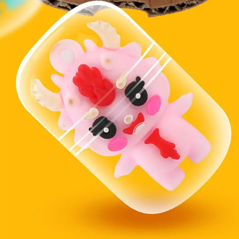 Egg Twisting Machine Random Surprise Revolving Kids Toys Gashapon Machines Egg Twisting Machine Cardboard Box Blind Box For Kids 4