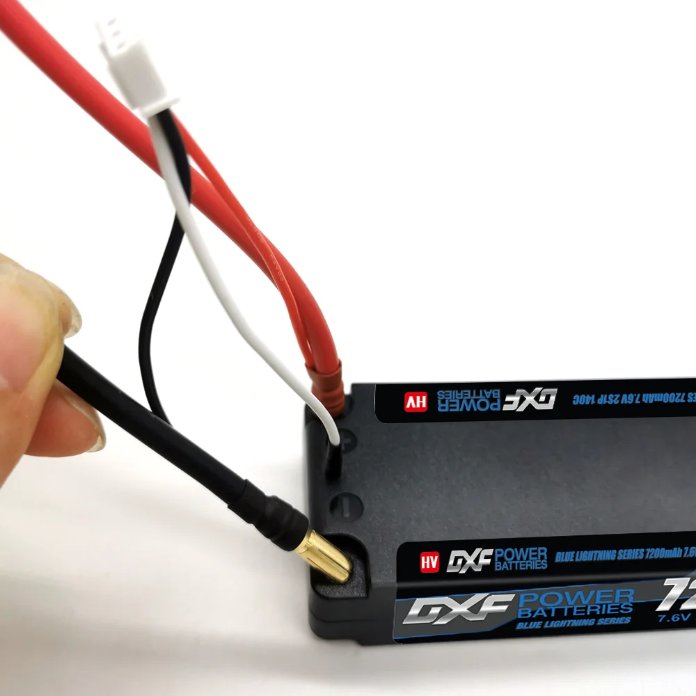 DXF 2S Lipo Battery 7200mAh 8400mAh 140C 8000mAh 9200mAh 130C 5mm Bullet T/Deans Plug Hardcase for RC Car Boat Truck UAV RACING 3