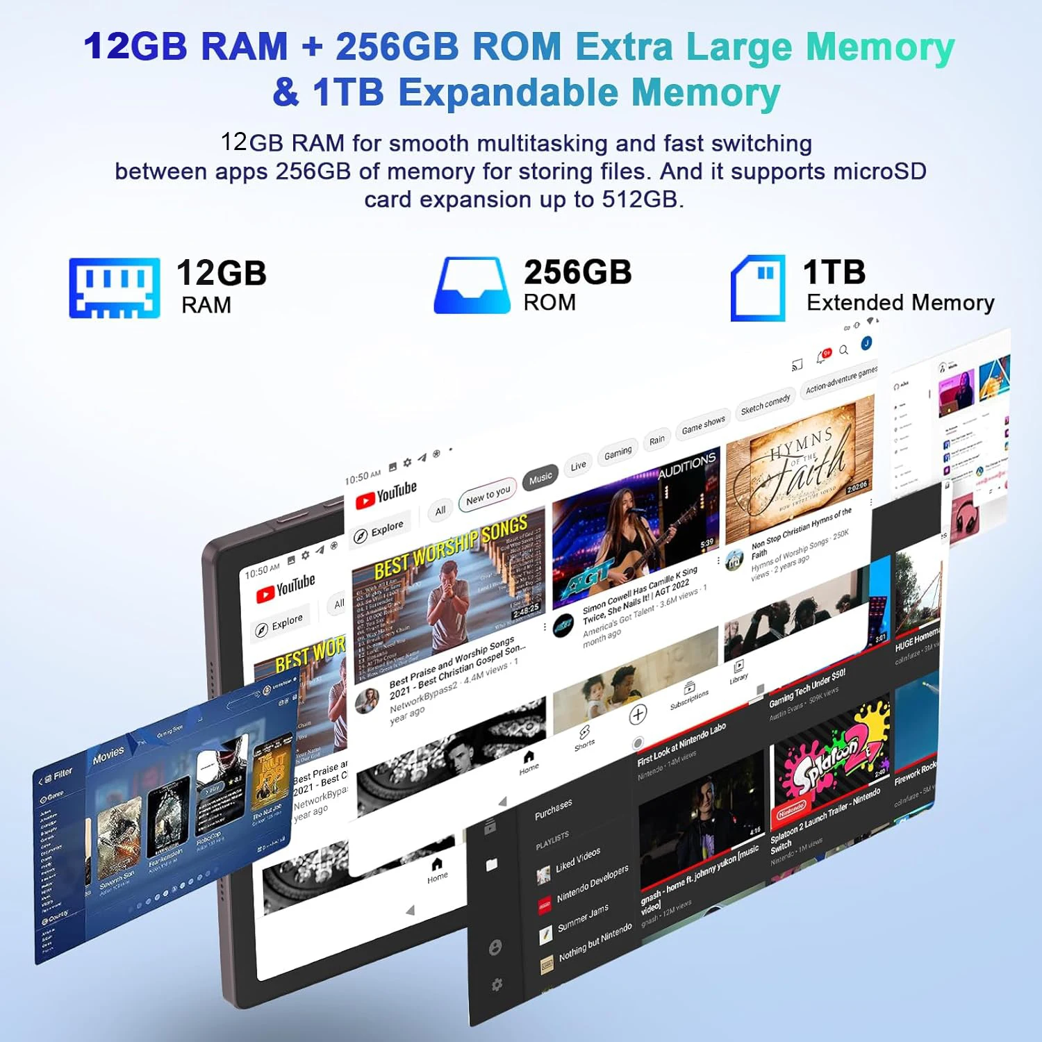 Global Version 11Inch 2000*1200 2 In 1 Tablet UNISOC T616 Octa Core Android 13 256GB/512GB ROM 4G LTE Phone Call PC Tablets WiFi 5